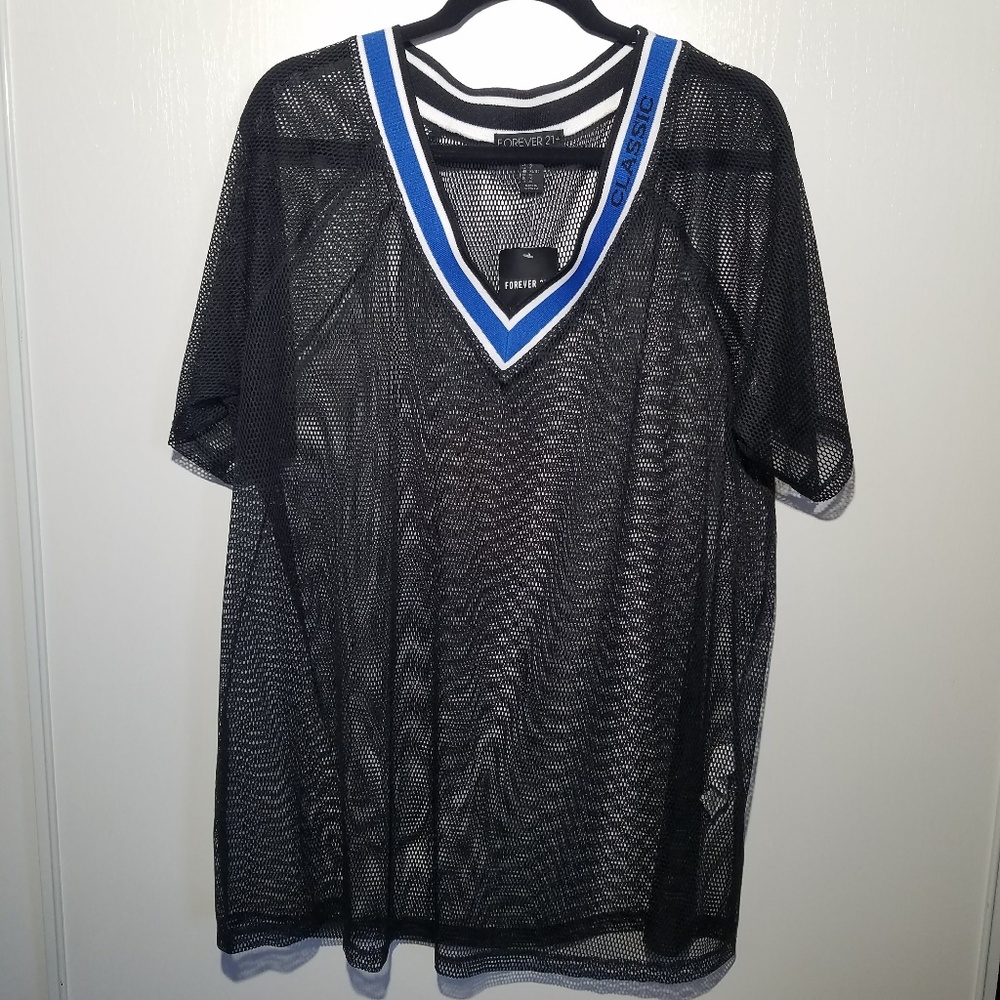 Forever 21+ Mesh Top